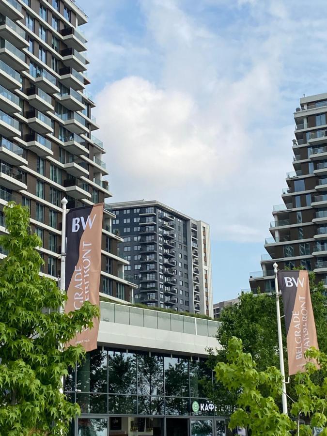 Ferienwohnung Belgrade Waterfront - Beograd Na Vodi Exterior foto